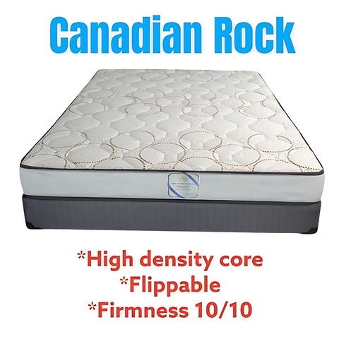 Canadian Rock (HD Foam Quilted) Mattress - Brand New