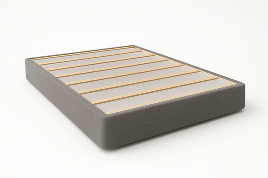 double box spring picture with white background